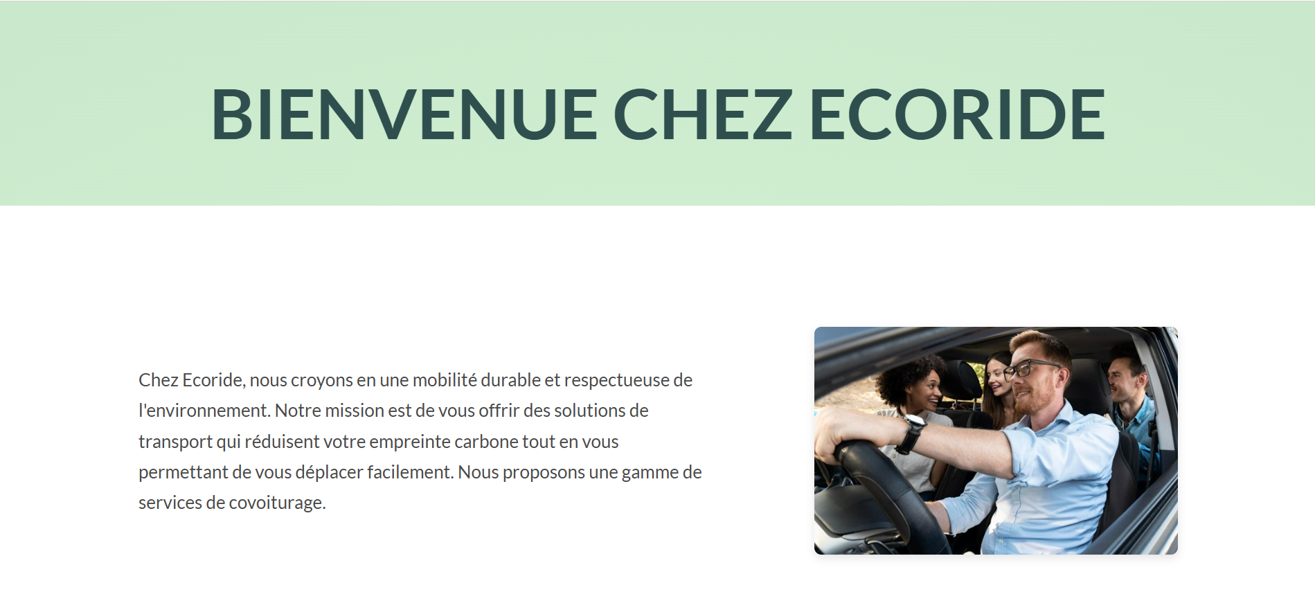 Image du projet Ecoride